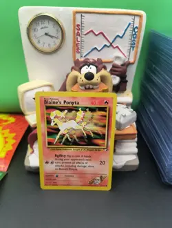Blaine's Ponyta 63/132 Pokemon TCG Gym Heroes LP - Image 1
