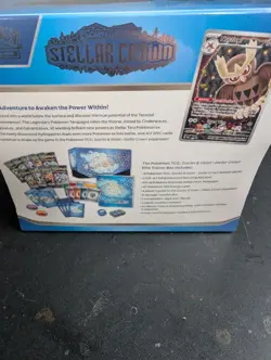 POKEMON TCG: STELLAR CROWN ELITE TRAINER BOX ETB - BRAND NEW & SEALED! - Image 3