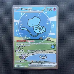 Bubble Mew Pokemon TCG Paldean Fates Mew SIR #232/091 Near Mint Condition - Image 3
