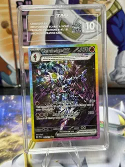 Pokemon Ceruledge ex Prismatic Evolutions Special Illustration Rare #147 TAG 10 - Image 1