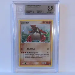 Groudon Holo 102/101 BGS 8.5 - 2004 Pokemon EX Hidden Legends - Image 2