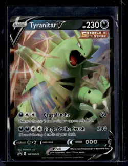 Tyranitar V - SWSH109 / SW&SH Black Star Promo 2021 (NM) / Pokemon TCG - Image 1