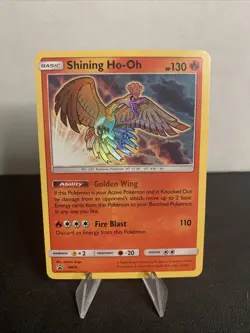 Pokemon SM Black Star Promos Shining Ho-Oh #SM70 - Image 3