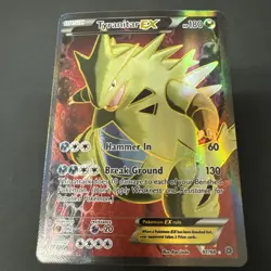 Pokemon TYRANITAR EX 91/98 (Full Art Ultra Rare) Ancient Origins - Image 2