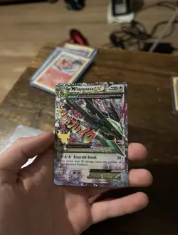 Pokemon TCG M Rayquaza EX 76/108 Celebrations Classic Collection NM Condition - Image 1