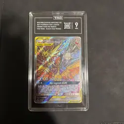 Pokemon TCG Moltres Zapdos Articuno GX SM210 Cracked Ice Promo. TAG 9 - Image 1