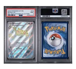 PSA 9 REUNICLUS POKEMON SVP EN-SV BLACK STAR PROMO #212 BLK STICKER COLLECTION - Image 3