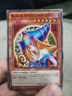 Yugioh Card Black Magician Girl Uncensored Custom Sexy Breasts Original Anime - Image 1