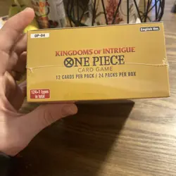 One Piece TCG: Kingdoms Of Intrigue Booster Box OP-04 (Factory Sealed) ENGLISH - Image 3