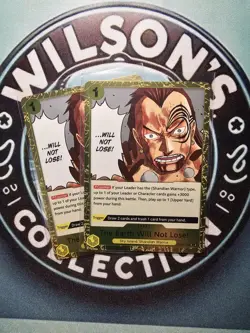 OP08-115 The Earth Will Not Lose! : Rare English One Piece TCG Card x2 - Image 1