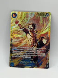 Portgas.D.Ace Alt Art OP13-119 SEC - Carrying on His Will One Piece ENGLISH - Image 1