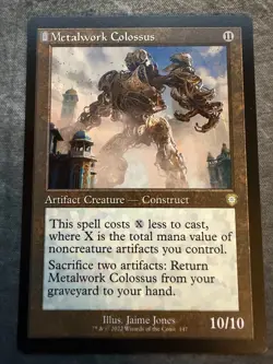 Metalwork Colossus (Retro Frame) 147 Commander: The Brothers' War NM - Image 1