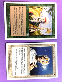 MTG Classic Sixth Edition #269 Worldly Tutor & #19 Enlightened Tutor : LP - NM - Image 2
