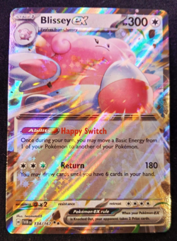 Blissey ex 134/167 NM Pokemon TCG Sv06: Twilight Masquerade Holo English Card - Image 1