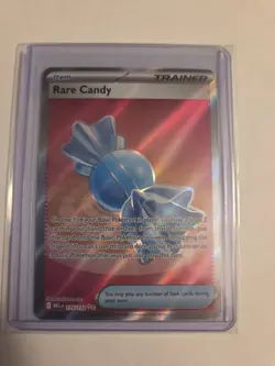 Pokemon TCG Mega Evolution Trainer Holo Card 175/132 Rare Candy NM - Image 1