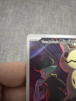 Pokemon TCG Team Rocket’s Mimikyu 238/217 Ascended heroes illustration Rare - Image 3