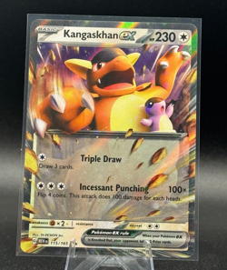 Pokemon TCG Kangaskhan ex 115/165 Sv: Scarlet & Violet 151 Holo - Image 1