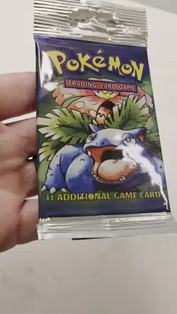 21.07 g Heavy Venusaur Pokemon WOTC Base Set Unlimited Booster Pack 1999 - Image 2