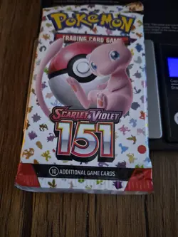 Pokemon 151 English Heavy Sealed Booster Pack 21.68g Scarlet & Violet - Image 2