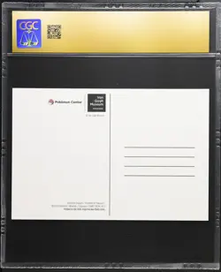 2023 CGC 10 Graded Pokemon Corviknight Pokemon Center PRISTINE Postcard - Image 2