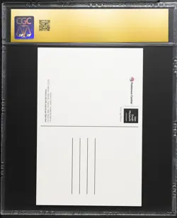 2023 CGC 10 Graded Pokemon Sunflora Pokemon Center Exclusive PRISTINE Postcard - Image 2
