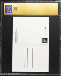 2023 CGC 10 Graded Pokemon Sunflora Pokemon Center Exclusive PRISTINE Postcard - Image 2