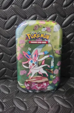 Prismatic Evolutions Mini Tin - Sylveon Art - Sealed Brand NEW - Pokemon TCG - Image 1