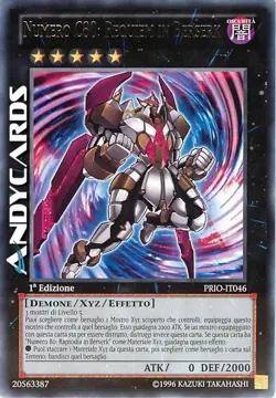 NUMERO C80: REQUIEM IN BERSERK • (Number) • Rara • PRIO IT046 • 1Ed • Yugioh! - Image 1