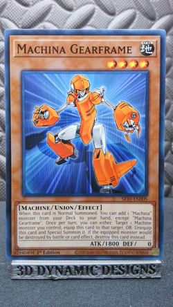| Yugioh Machina Gearframe SR10-EN005 1st Edition Common NM 🔥 | - Image 1