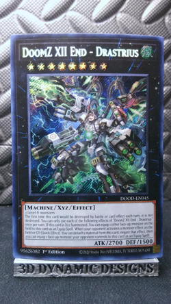 | Yugioh DoomZ XII End - Drastrius DOOD-EN045 1st Secret Doom Of NM 🔥 | - Image 1