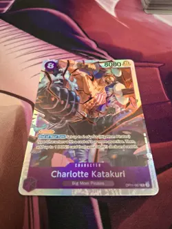 TCG One Piece: Charlotte Katakuri (067) OP11-067 A Fist of Divine Speed Foil - Image 2