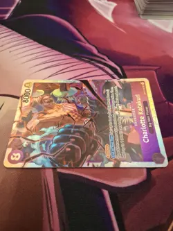 TCG One Piece: Charlotte Katakuri (067) OP11-067 A Fist of Divine Speed Foil - Image 4