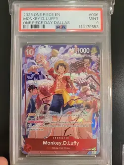 Monkey.D.Luffy (One Piece Day Dallas 2025) ST10-006 One Piece Promo - Image 1
