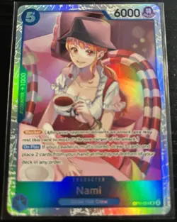 Nami OP11-054 A Fist Of Divine Speed One Piece CCG English (LP) - Image 1