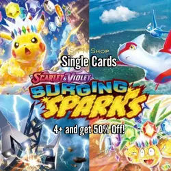 Pokemon TCG: Surging Sparks - Single Cards - Mint Condition / Pack Fresh - Image 1