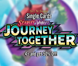 Pokemon TCG: Journey Together - Single Cards - Mint Condition / Pack Fresh - Image 1