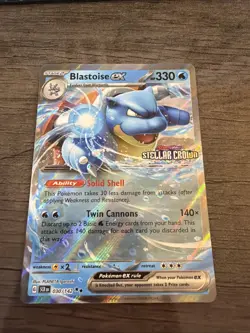 Blastoise ex (Stellar Crown Stamp) 030/142 Miscellaneous Cards & Products Holo - Image 2