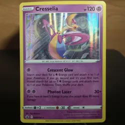 Cresselia 064/198 NM Holo Chilling Reign Near Mint Foil Pokemon TCG Card 64/198 - Image 1