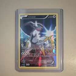 Pokemon Arceus XY116 Promo Holo Basic 130 HP Power Blast 120 Card - Image 1