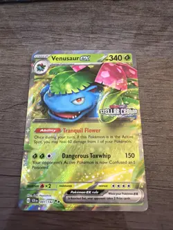 Venusaur ex (Stellar Crown Stamp) 001/142 Miscellaneous Cards & Products Holo - Image 2