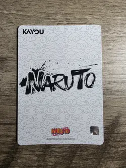 Sasuke Uchiha NRSA01-PU-005L4 Stamped Naruto Kayou Card Heavens Scroll (NM) - Image 2