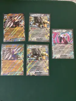 Pokemon TCG: Double Rare EX Card Lot of 5 Cards (All Cards NM) - Image 1