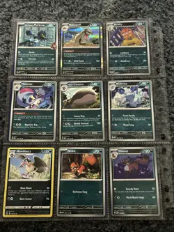 Pokemon TCG 18 Card Darkness Lot From Various Sets All Near Mint - Image 2