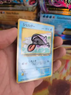 Pokemon Karte Card Vending expansion sheet glossy japanese Shellder Muschas NM+ - Image 5