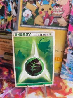 Pokemon Karte Card Celebi HGSS Leaf Energy Grass Heartgold Soulsilv japanese NM+ - Image 1
