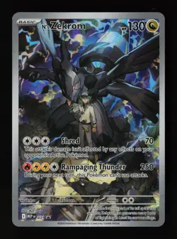 N's Zekrom 031 Holo ME: Mega Evolution Promo Pokemon Card - Image 1