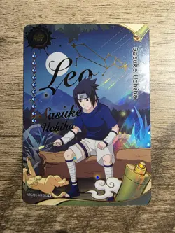 Sasuke Uchiha NRSA01-MR-002L4 Heavens Scroll English Naruto Kayou Card NM - Image 1