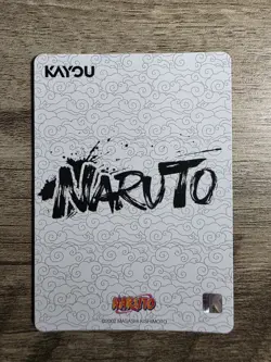 Sasuke Uchiha NRSA01-MR-002L4 Heavens Scroll English Naruto Kayou Card NM - Image 2