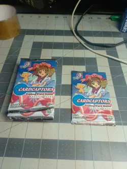 Rare!! Brand New Sealed Cardcaptors Trading Card Game First Edition BOOSTER Pack - Image 1