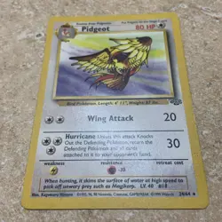 Pidgeot 24/64 Jungle Set LP Non-Holo WOTC 1999 Pokemon Card Unlimited - Image 3